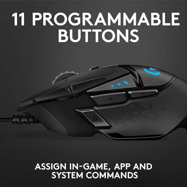 Logitech G502 Wired USB Gaming Mouse - Image 6